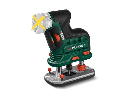 Parkside x12v akku oberfräse - parkside, akku-oberfräse