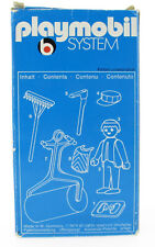 PLAYMOBIL 3314 V1 Bauarbeiter mit Walze in OVP 1975 Lineart Box Klicky Figur Bau