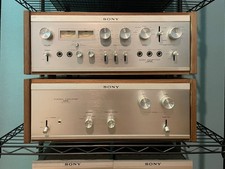 Sony TA-2000 Preamp (Vorverstärker) und TA-3200F Amplifier (Verstärker), Vintage