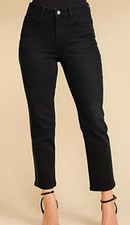 SCHIFFHAUER MUNICH® Jeans, 7/8 Länge Eingriffstaschen Galonstreifen Strass.KG 22