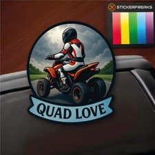 Quad Love Sticker | Cooles