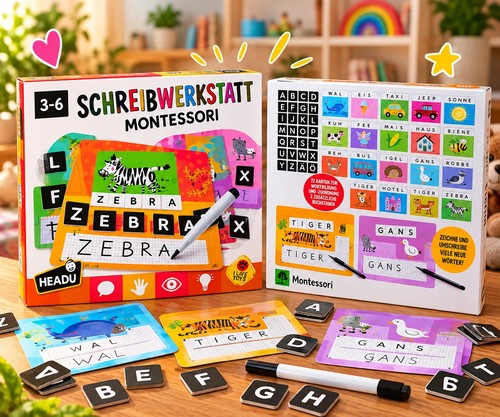 Montessori schreibwerkstatt - montessori,