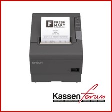 Epson TM-T88V seriell, parallel, USB, LAN Netzwerk anthrazit schwarz