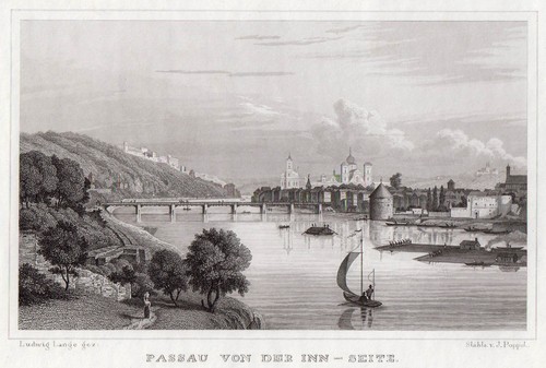 Passau von der innseite - passau,