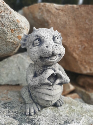 Gartenfigur gartendrache - gartendrache,