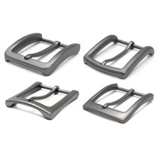 Gürtelschnalle anthrazit 40mm