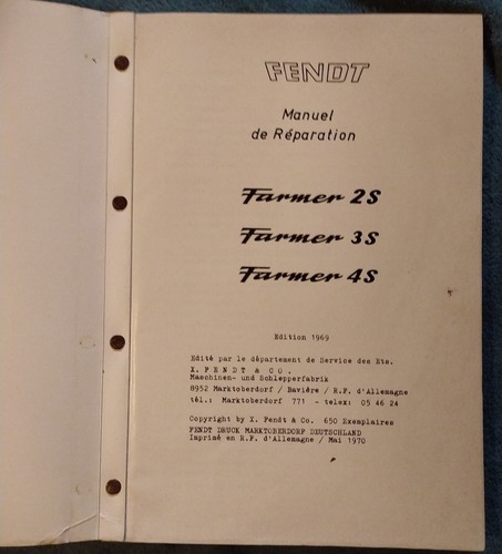 Original fendt farmer - ***,