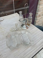 Antikes Gewürzhalter Set Öl