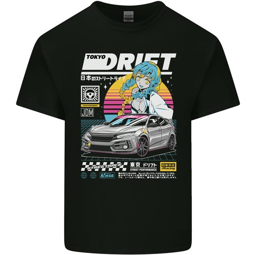 Tokyo drifting anime drift car - anime,