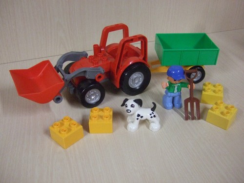 Lego duplo 5647 traktor - duplo, mit