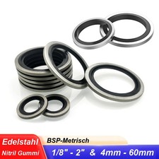 Dichtring U-Seal Stahl+NBR