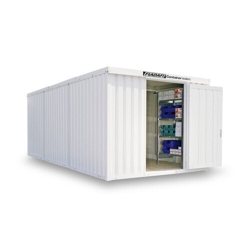 Isolierter lagercontainer - isolierter, /