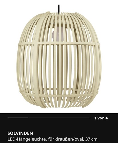 Ikea solvinden led - solvinden, led-hängelampe