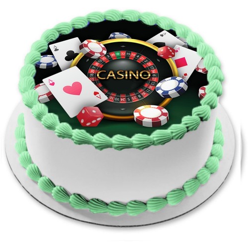 Casino tortenaufleger muffin - casino,