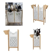 Zubehör Hobby Horse Stall Pferdestall für 2 oder 4 Steckenpferde
