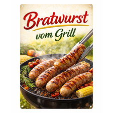 Bratwurst vom Grill Wurst