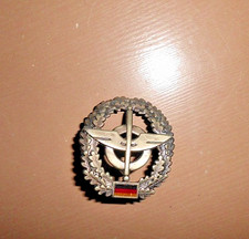 1x Bundeswehr Barett Abzeichen  Nachschubtruppe Metall Uniform ca. 1985