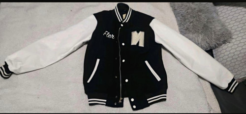Collegejacke frank white fler - collegejacke,