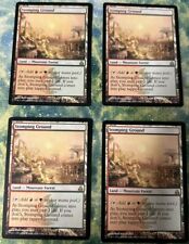 4 x Stomping Ground / Stampfgelände  - GUILDPACT -  englisch  **Dual**  Playset