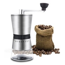 Edelstahl Manuelle Coffee Grinder Handkurbel Handkaffeemühle Handmühle Waschbar
