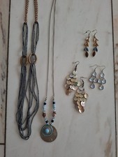 Schmuckset, 2 Lange Ketten Und