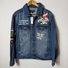 Neu Ed Hardy Big Flame Skull