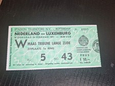 TICKET 1971 Holland -