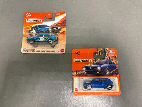 Matchbox volkswagen golf - 2x,
