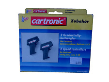 Cartronic 2x Auto Bahn Rennbahn Zubehör Handregler Controller Tronico NEU OVP