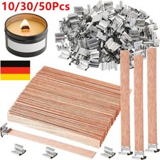 10-50 Stk Holz Docht