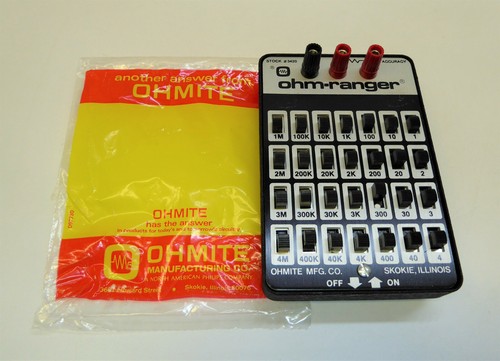 Ohmite ohm ranger widerstand - ohm,