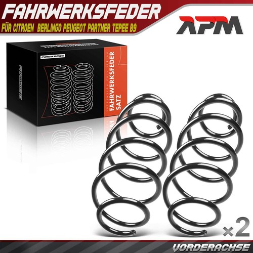 Fahrwerksfeder vorne für - 2x,
