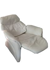 vidaXL Relaxsessel Weiß Kunstleder Fernsehsessel Ruhesessel TV Liegesessel