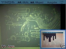 Vespa si Mofa_Moped_Ersatzteilkatalog ais Microfich_Microfilm_Katalog_Film_Folie