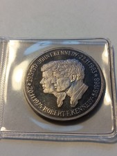Medaille USA, Die Kennedy Brüder, 14,8 g, 34 mm, 999.9 Ag