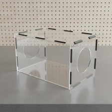 Acryl Schleifbox Staubschutz