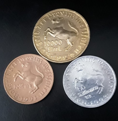 Notgeld westfalen konvolut - westfalen, 3