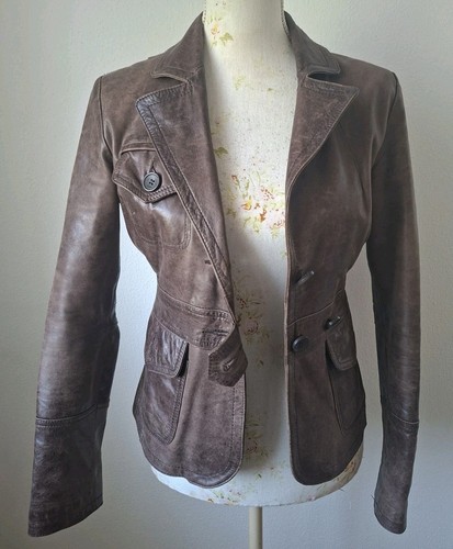 Amisu damen lederjacke jacke - lederjacke,