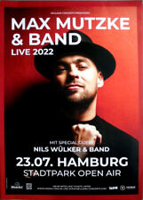 MAX MUTZKE - 2022 - Live In Concert Tour - Poster - Hamburg
