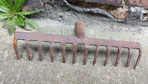 Alte harke ddr werkzeug rechen - alte,