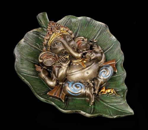 Ganesha figur bronziert - ganesha-figur,