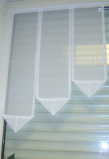 Scheibengardinen ohne Muster