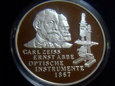 Medaille Carl Zeiss Jena