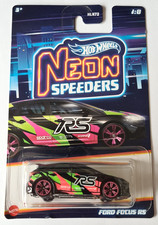 Hot Wheels 2023 - Ford Focus RS Neon Speeders 1/8 HLH73 - NEU OVP