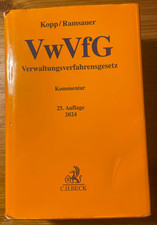 VwVfG Kommentar 25. Auflage, Verwaltungsverfahrensgesetz 2024, Kopp/Ramsauer