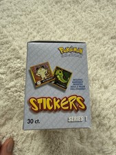 Pokémon Stickers Artbox Series 1 Sealed 1999 Vintage Sammelkarten Sammeln Neu