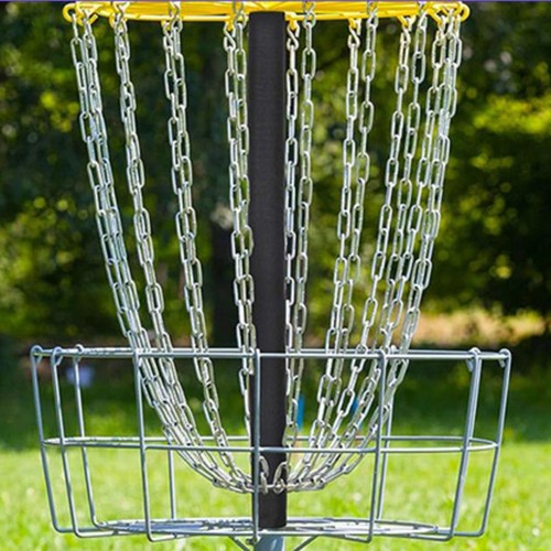 Disc golf korb mit - disc,