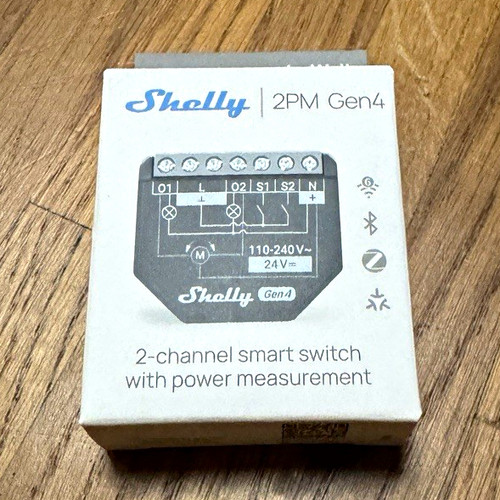 Shelly 2pm gen4 smart - 2pm, switch