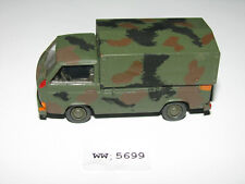 Roco Minitanks VW T 3 Pritsche Flecktarn handgemalt, gesupert