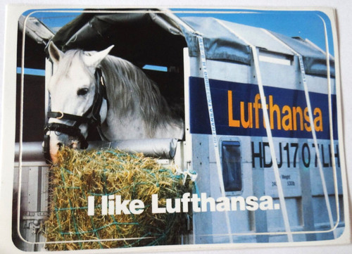 Werbe aufkleber lufthansa - werbe-aufkleber,
